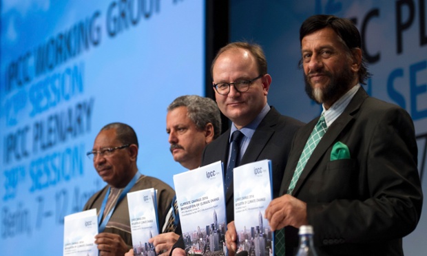 IPCC leaders release their climate mitigation report in Berlin. Working Group I.
