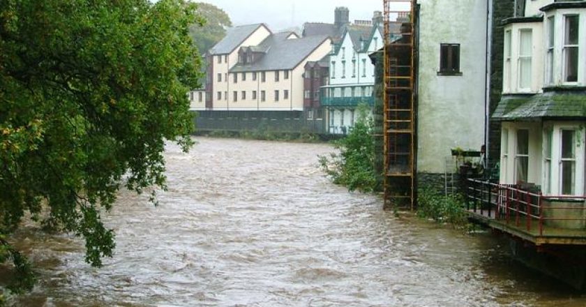 Climate change fuels Cumbria deluge