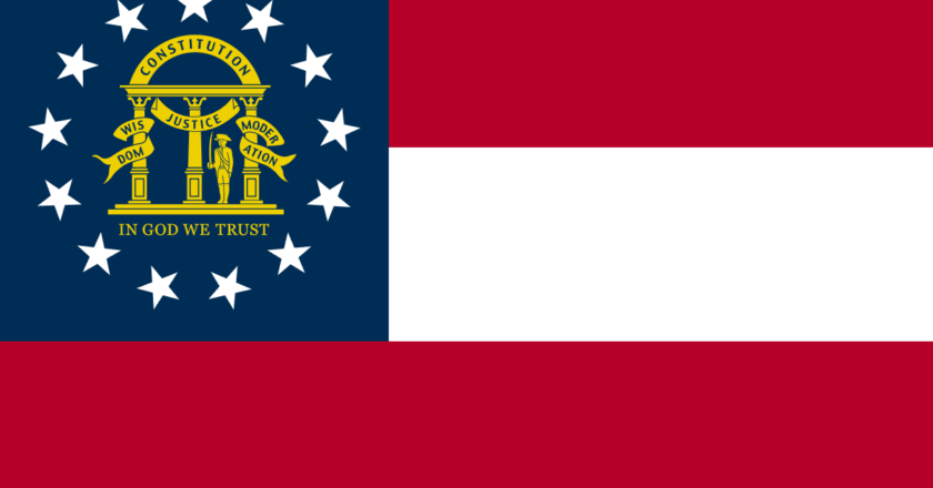 State: Georgia flag | Climate Nexus Polls