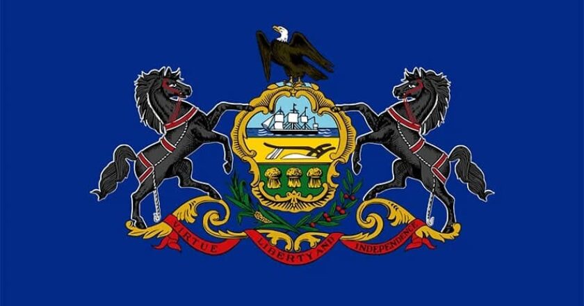 State: Pennsylvania-flag | Climate Nexus Polls Large