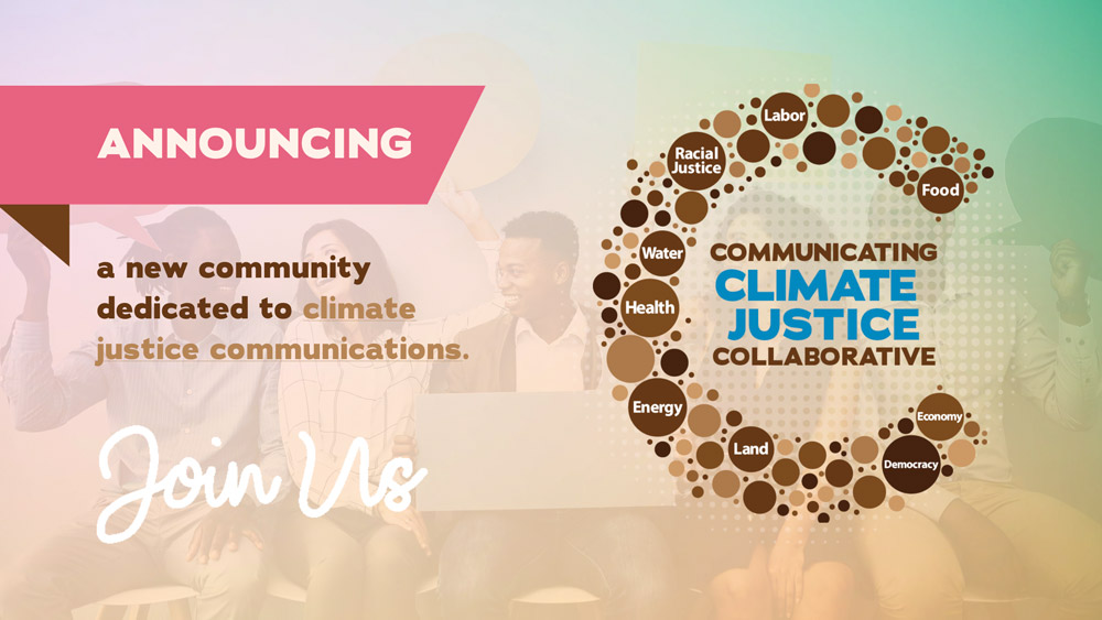 Climate Nexus Announces The Communicating Climate Justice Collaborative
