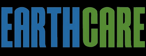 Earth Care logo on black